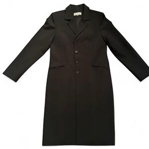 Black Coat with Black Dress